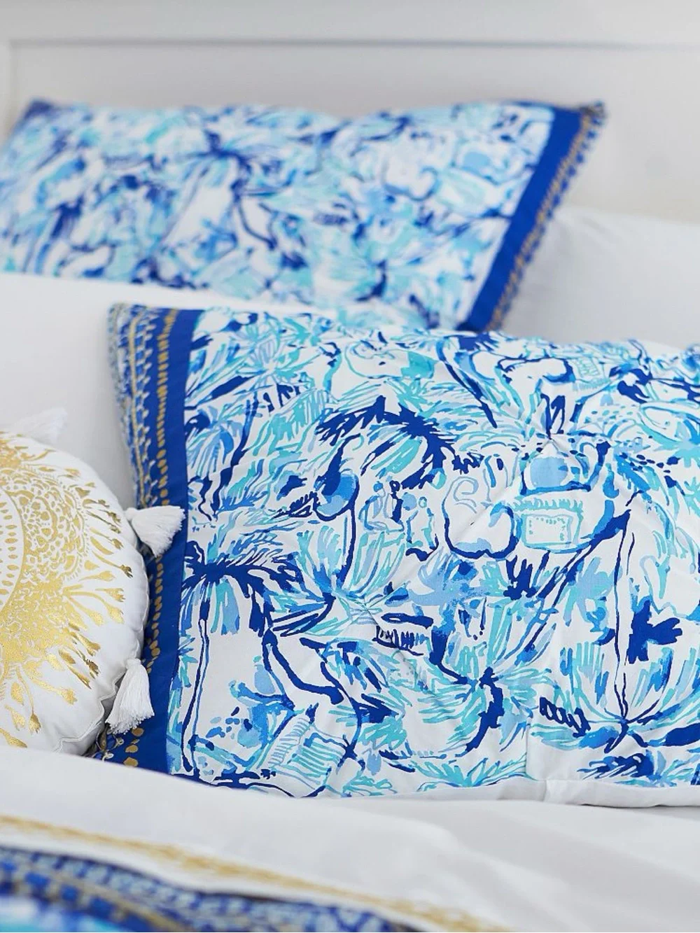 Pottery Barn Kids x Lilly Pulitzer Exclusive Elephant Appeal Pillow Sham